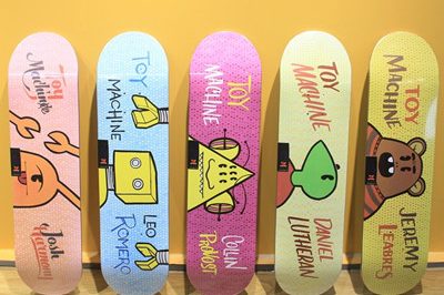 Skateboard deck 400