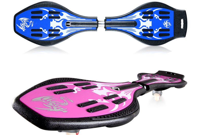 2 wheels snake and ladder board waveboard (4)