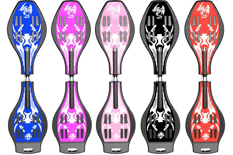 2 wheels snake and ladder board waveboard (6)