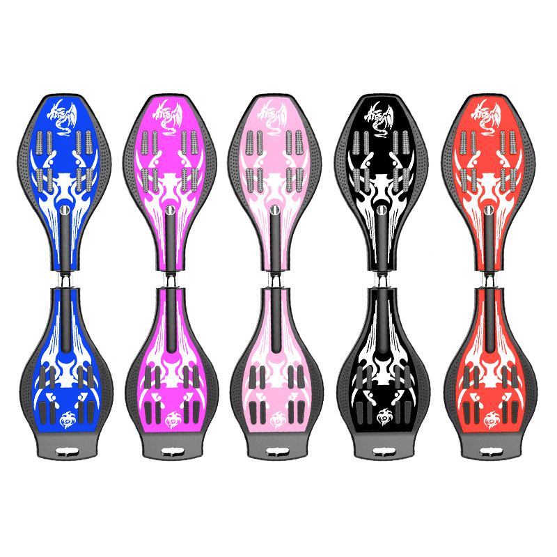 2 wheels snake and ladder board waveboard (6)