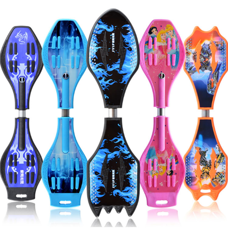 Luminous flash two-wheeled vitality board waveboard (4)